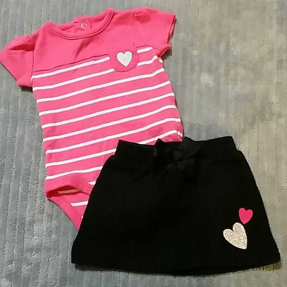 Carters and Circo Other - NWOT carter's bodysuit with skirt